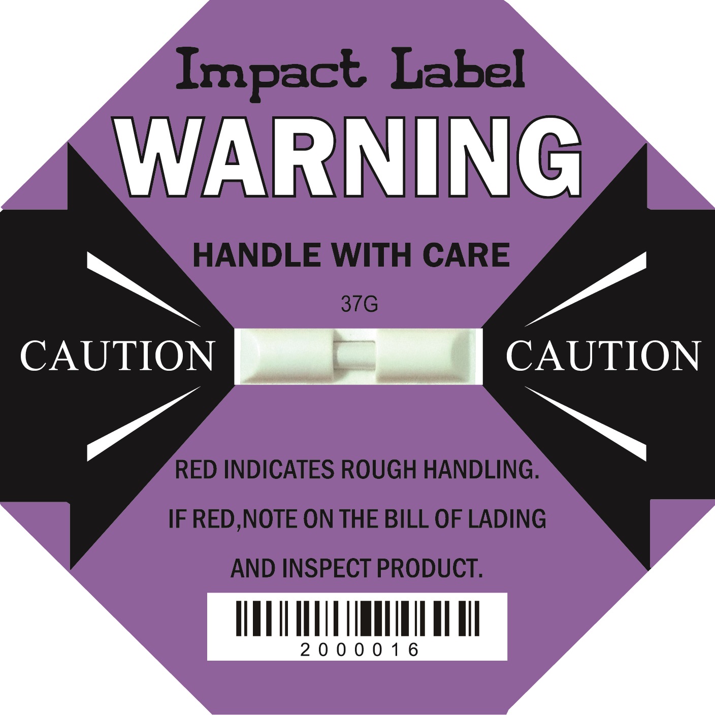 Impact Label 37G