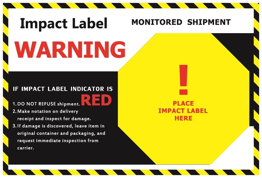 Impact label companion labels