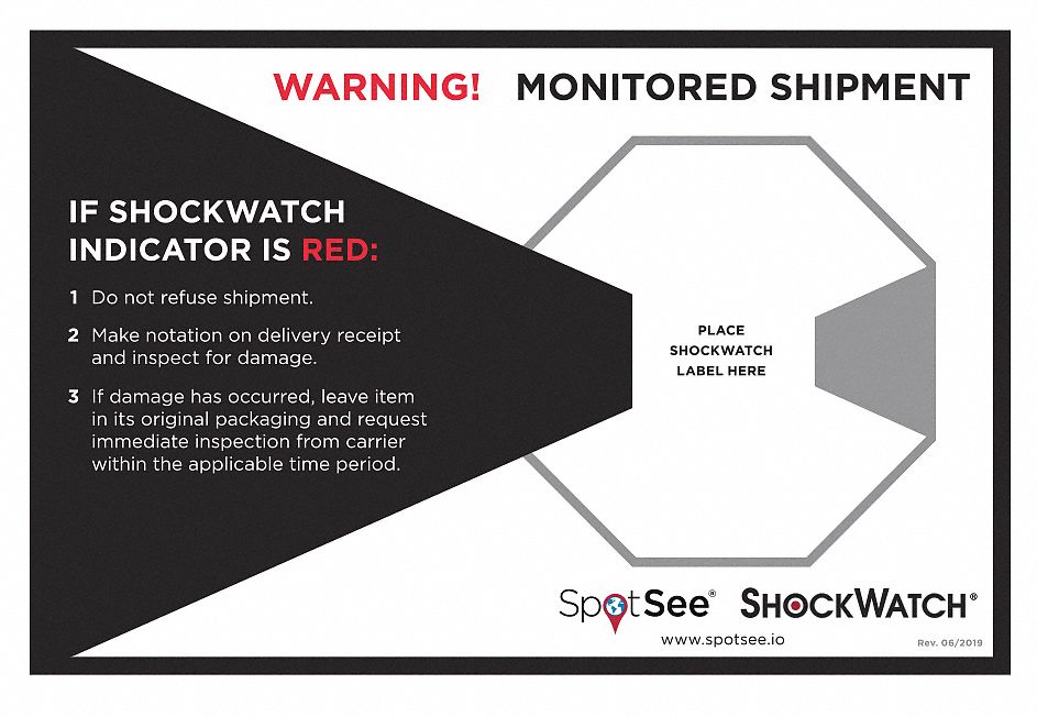 shockwatch companion label